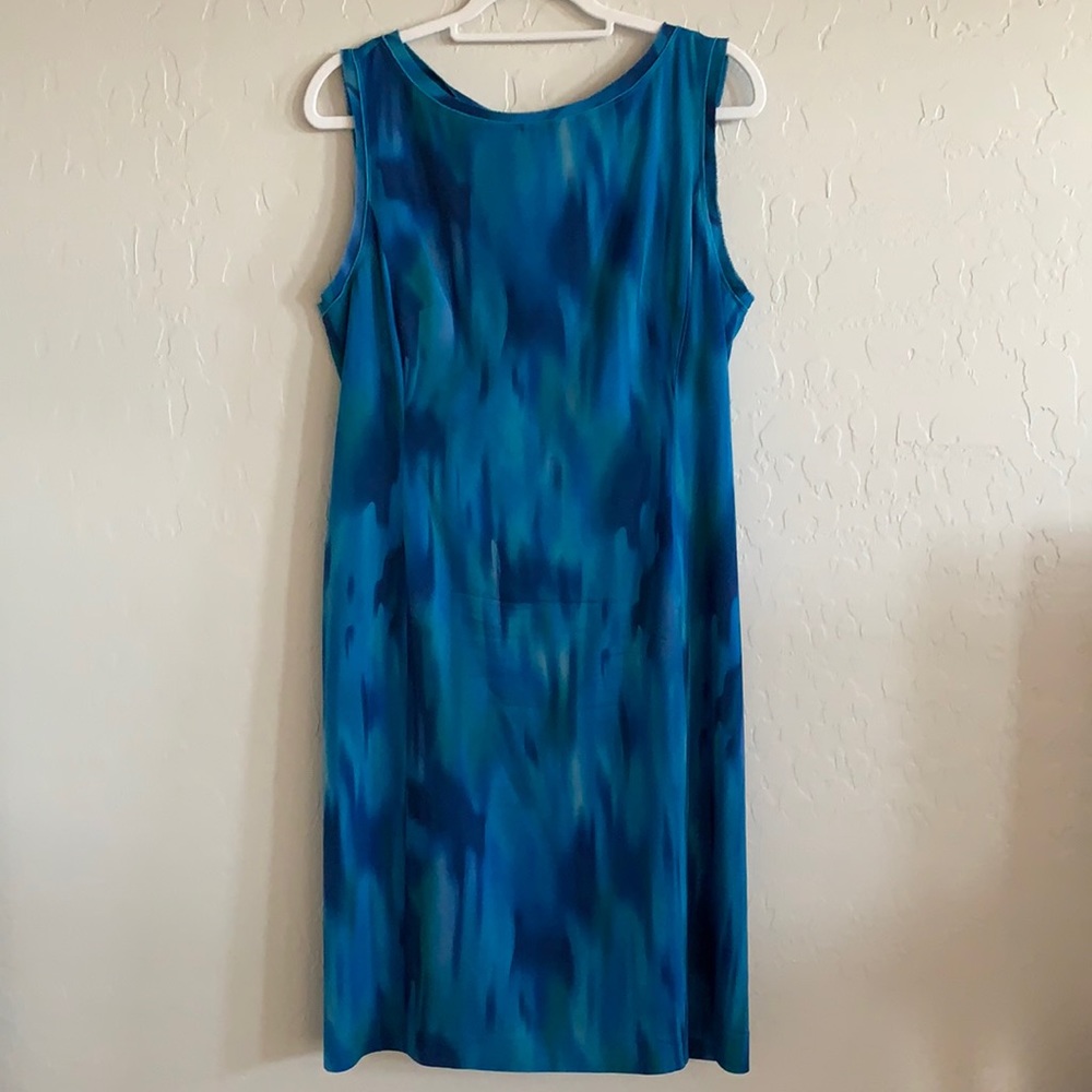 Ann Taylor Silk Watercolors Dress EUC